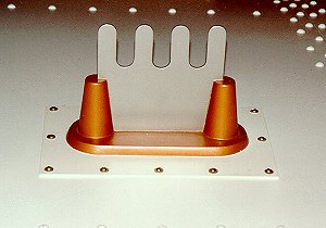 Comb antennas on Mir